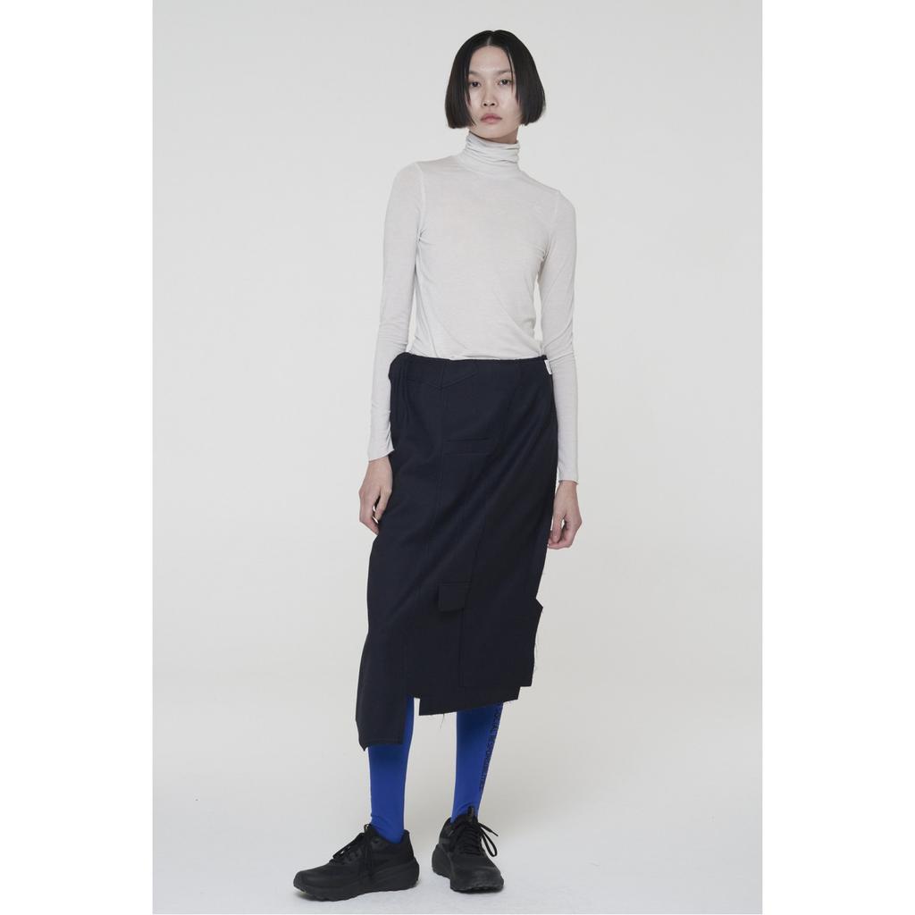 RECODE Puzzle Midi Skirt_Rqkam24526Bkx