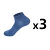 3 Pairs/Lot Men's Cotton Breathable Socks Sports Socks Slash Mesh Casual Athletic Cut Short Summer Thin Short Ankle Sock
