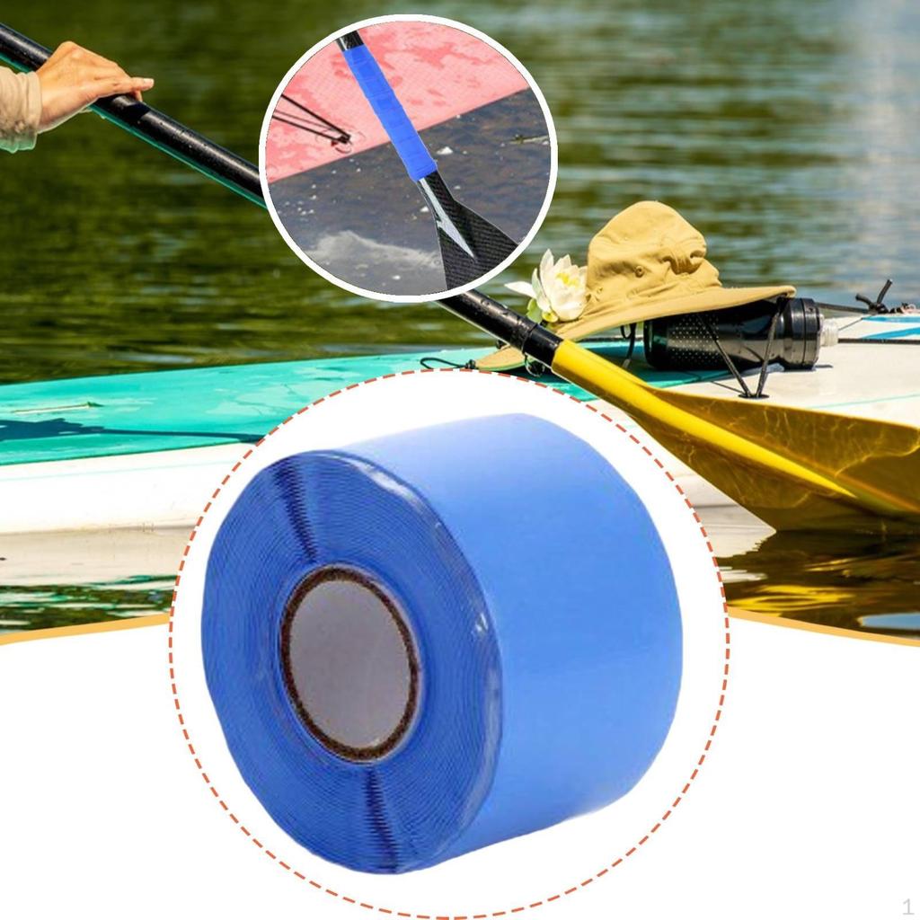 Nastro Grip Antiscivolo Manico Accessori Remi Impermeabile Silicone Autosaldata Avvolgimento Adatto per
