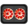 Roasting Pan Versatile Deep Baking Pan Non Stick Metal Baking Dish Pan Easy To Clean Roasting Pan Brownie Pan Solid Lasagna