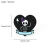 Funny Halloween Brooch Skull Cute Ghost Pumpkin Metal Badge Alloy Bag Pin