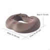 Coccyx Donut Cushion for Comfort in Office And Vehicle, Memory Foam Chair Pad