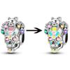 Copper Metal Halloween Series Pumpkin Witch Doll Skull Candy Charm Bead Components Bead Components Compatible With Bracelet High Quality Fine Jewelry