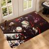Tokyo Ghoul Anime Room Mats Cheaper Anti-slip Modern Living Room Balcony Printed Welcome Rug