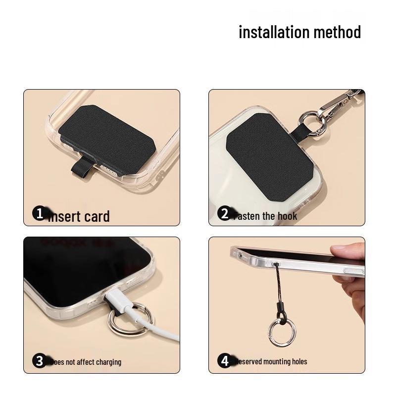 Anti-Loss Sturdy Phone Case Crossbody Lanyard, Neck and Chain Strap
