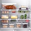 Refrigerator Storage Box Hangable Drawer Design Healthy Food Preservation Box Eggs Vegetables Fruits Storage Holder