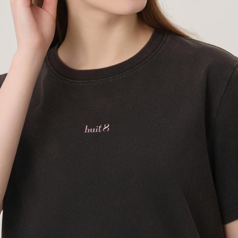 HuiT Washed Long Sleeve T shirT hTwTs5j06T