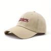 High Quality Letter Embroidered Baseball Cap Fashionable and Versatile, Casual and Eye-catching, Small Couple's Duckbill Cap