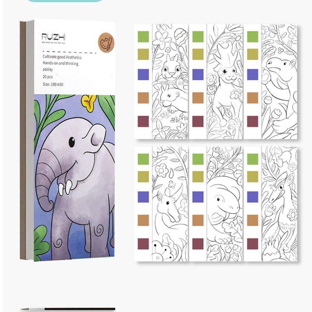 

Gifts Watercolor Painting Book Children Painting Book Art Painting Supply Gouache Graffiti E