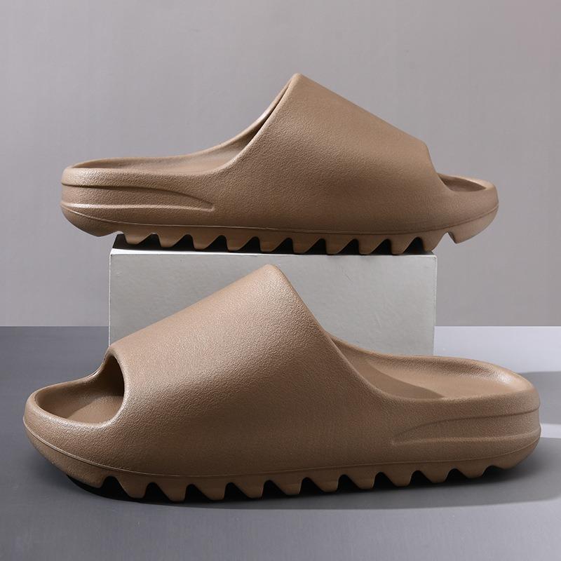 New Coconut Slippers Men's 4cm High-quality Outdoor Slippers Women's EVA Home Thick-soled Slippers