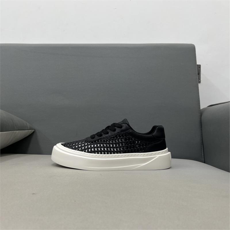 New platform woven sports and leisure board shoes casual shoes xs