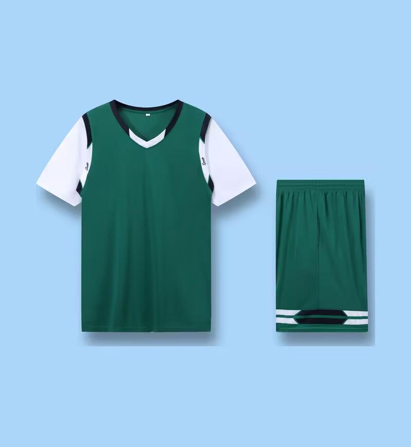 

Унисекс Комплект Майка и Шорты для Баскетбольных Соревнований Small зелёный