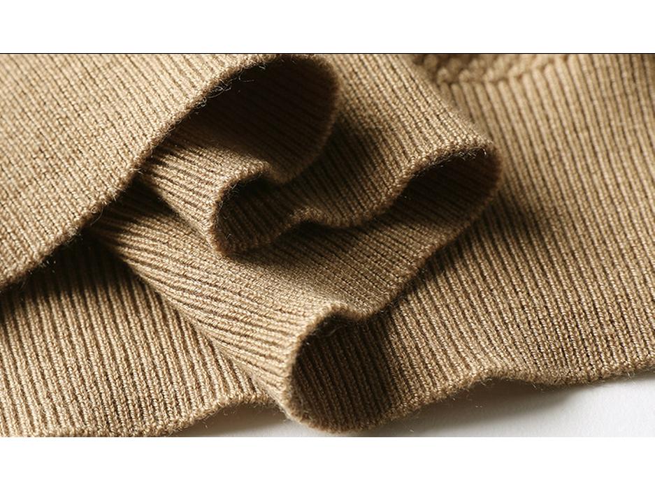 Men's 2025 Autumn/Winter Casual Knitwear: Fashionable Thin Long-Sleeve Loose Fit Sweater T-Shirt