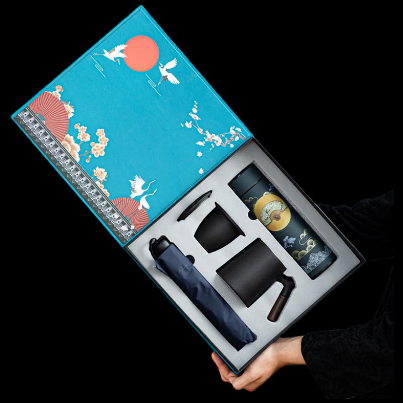 Ceramic Tea Cup Business Gift Set