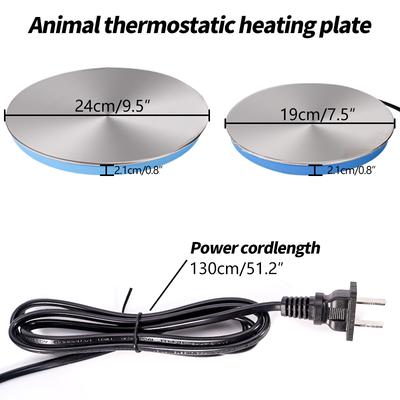 Poultry Drinking Heating Plate Constant Temperature Chicken Quail Poultry Drinking Water Constant Temperature Base Insulation