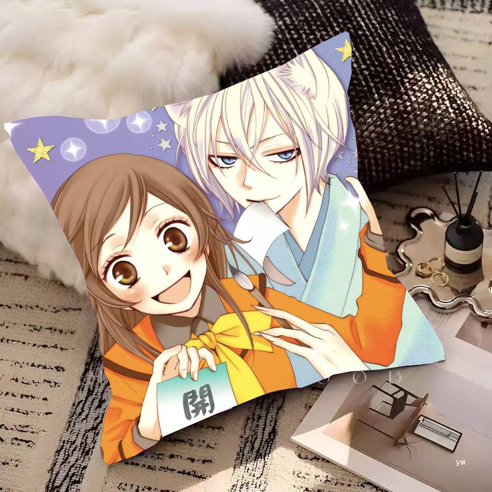Kamisama Love Anime Pillow Case Fashion Square Pillowcase Bedroom Sofa Room Ins Decoration Leisure