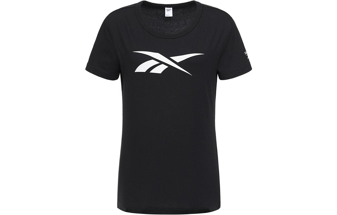 Reebok T Shirts Women s Black Crew Neck Moderate Other GV5523 S
