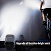 Fahrrad LED Taschenlampe Wasserscheinwerfer Wiederaufladbar Frontlicht Fahrradlicht mit 6 Lichtmodi für Nachtfahrten