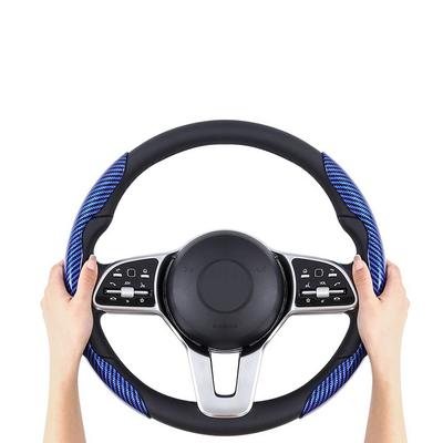 Kryt volantu z uhlíkových vláken do auta Protiskluzový dekorační plášť pro Honda City Odyssey CIVIC CRV HRV Legend Jazz RR VTi Fit