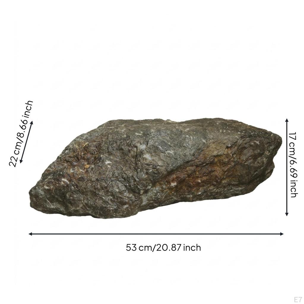 Landscape Boulder & Prop Realistic Foam Lightweight Decorative Stone Piece for Visual