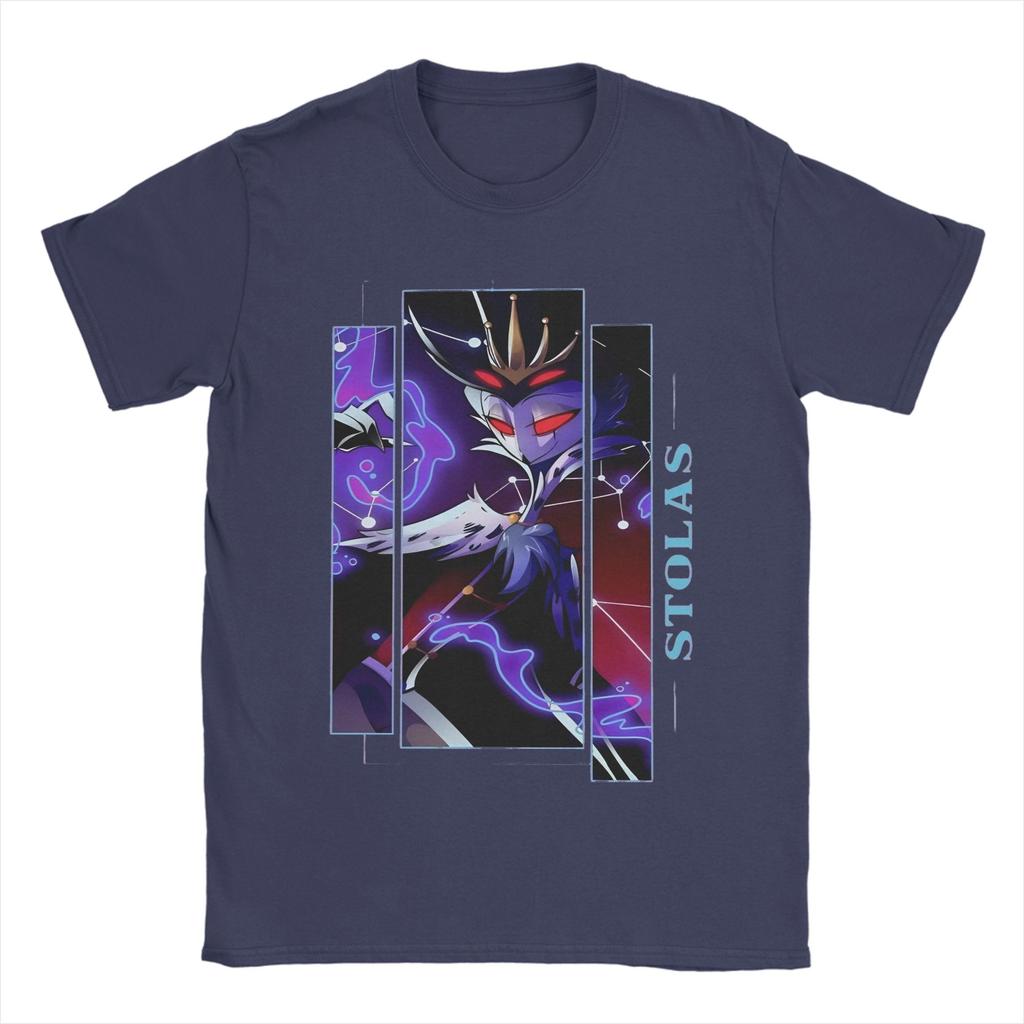 Helluvas Bosses Game Stolas Cotton TShirt For Adult Summer Classic TShirts ONeck Popular Tees Oversized Wholesale Clothing