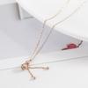 316L Stainless Steel No Fading Chinese Style Lucky Gourd Necklace Simple Stainless Steel Women's Necklace Wholesale Necklace for Women