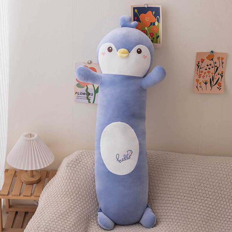 Cute Long Pillow Pillow for Girls Sleeping on The Bed with Legs Clips and Side Sleeping Pillows for Pregnant Women and Boys Leaning on The Bed
