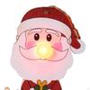 Glowing Christmas Hanging Ornament Tree Decoration Crafts Decorative Wood Decor
