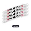 4pcs Car Wheel Hub Sticker Tire Rim Strips Car-Styling Sticker Accessories For Honda Civic Fit Jazz Accord CRV HRV City Odyssey OW6