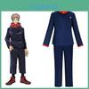 Costume Cosplay Autentico di Jujutsu Kaisen Yuji Itadori per Uomo e Donna con Parrucca