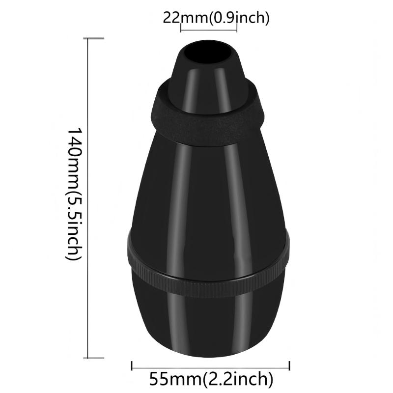Plastic Trumpet Mute Silencers Noise Reduction Practice Mute Muffler Portable Silencers Trumpet Accessories Enduring