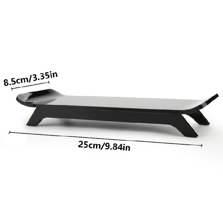 Elegant Acrylic Stand for Speaker Anti-Skid Large Base Stability & Organized Desktop Display 6mm Thick