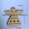 Boxed Wooden Christmas Snowflake Pendants: Laser-Engraved Hollow Ornaments