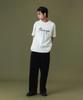 [Extra Large] Drip Logo Short Sleeve Tee, DRIP LOGO S/S TEE 101253011021, Off White, XL
