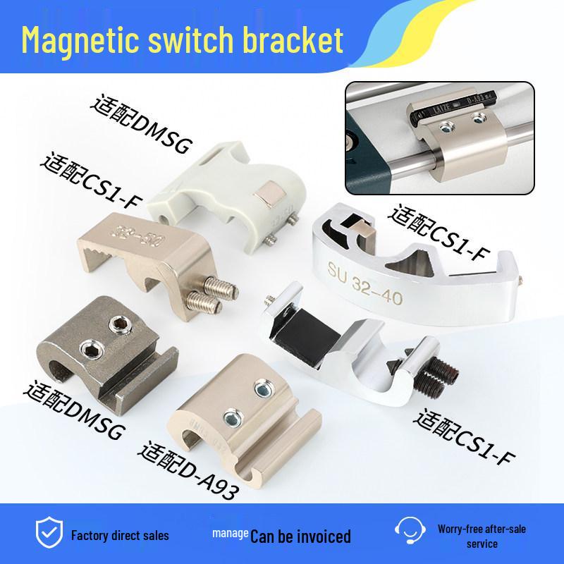 

CS1-F Cylinder Magnetic Switch Fixed Bracket, Sensor BMG2-012, BA7-040, BMY3-016 Big Head Tie (for CS1-F U) SS-17F