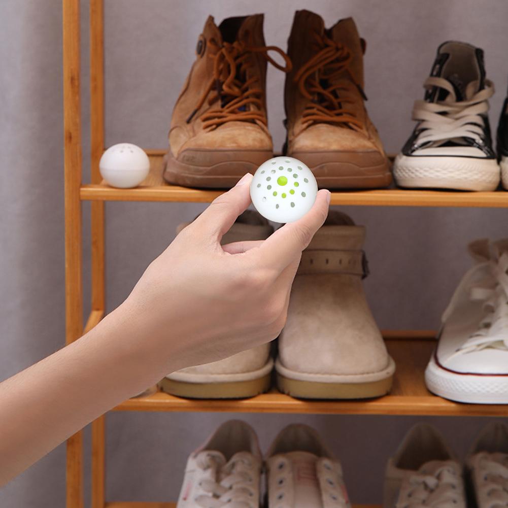 6 Stück Geruchsentferner-Bälle Langanhaltender Sneaker-Geruchsentferner für Sneaker, Sporttaschen, Schließfächer, Auto