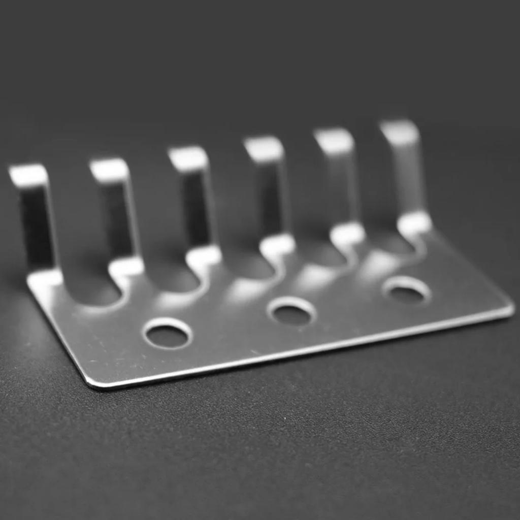 Metal Guitar Bridge Shims Electric Guitar Bridge Mat Double System Guitar Bridge Base Plate Electric Guitar Accessories