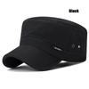 New Summer Mens Hat Quick-Drying Flat Hats Spring and Summer Sun Protection Hat Light Breathable Duckbill Cap