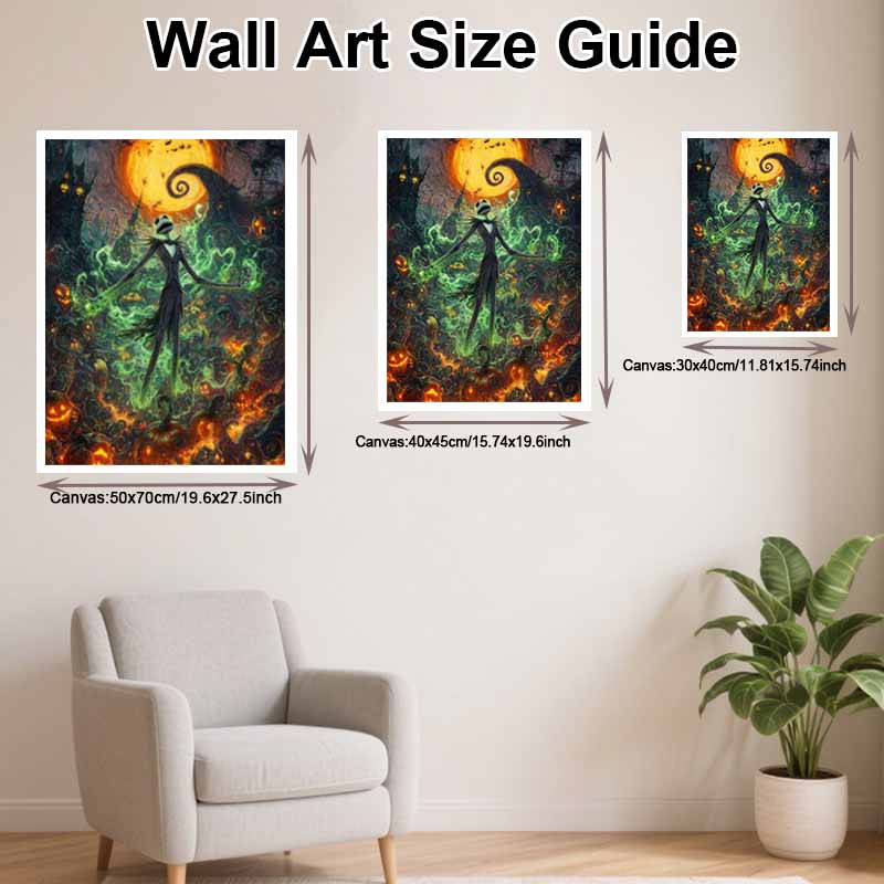 Disney Diamond Painting Set Classic Nightmare Home Decor Craft, Perfect Handmade DIY Gift Idea