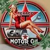 Texaco Vintage Gasoline Retro Metal Sign Man Cave Garage Wall Decor Weatherproof Rustic Tin Plaque