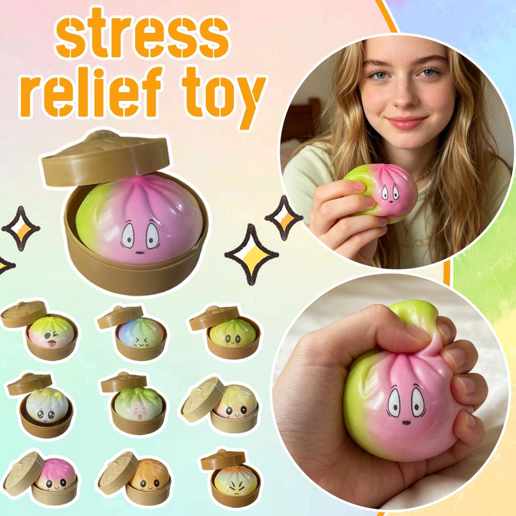 Stress Relief Toy Soft Gel Slow Venting Bun