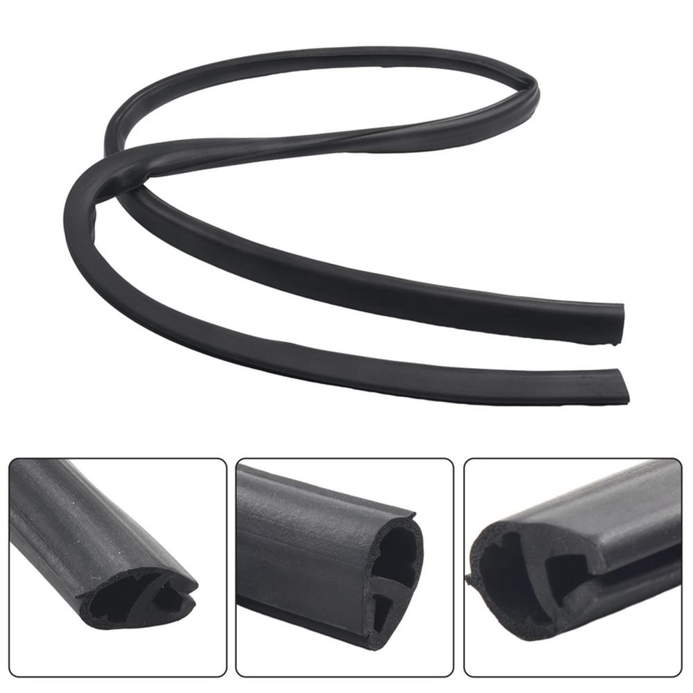 1Pcs Engine Hood Sealing Gasket Fit For BMW X5 E70 X6 E71 E72 Black 51237161345