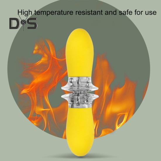 1 Pair Widely Used Corn Holder Reusable Sturdy Corn On The Cob BBQ Fork Skewer