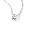 S925 Sterling Silver Moissanite Cross Pendant Clavicle Necklace for Women Luxury Sparkling Fine Jewelry Gift