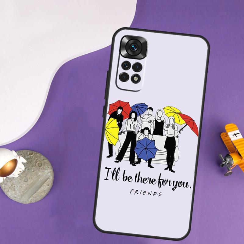 Friends TV Case For Xiaomi Redmi Note 13 Pro 14 12 9 10 11 Pro 10S 11S 12S Redmi 13C 14C 10C 12C Cover