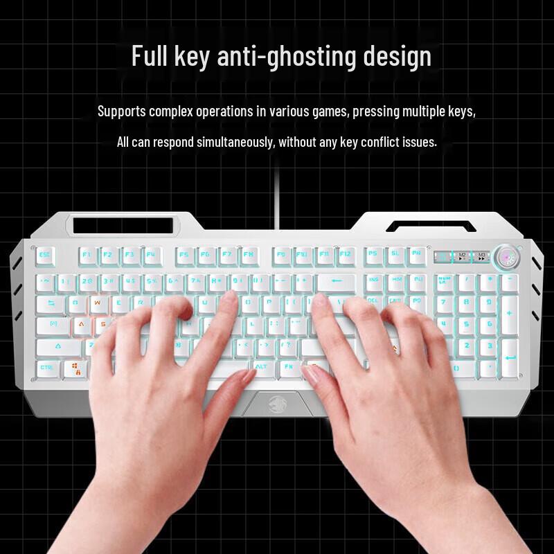 EWEADN TK900 Wired Gaming Mechanical Keyboard and Mouse Set