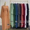 Loriya Solid Color Three-Piece Set LR522 - Turkey & Dubai 2022 Edition