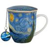 Kubek Z Zaparzaczem I Zawieszka Starry Night Van Gogh 400 Ml