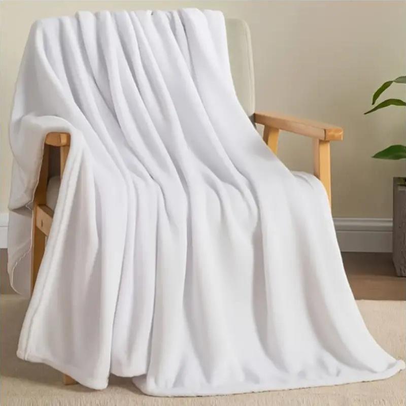 soft flannel four-season sofa bed cover with anime themes, featuring fantasy characters and food patterns, for home decoration
