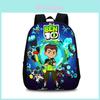 Dětský batoh Ben 10 s kreativním potiskem, nylonový školní batoh pro chlapce a dívky